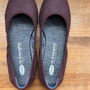 Dr. Scholl's Purple Flats with Comfort Lining